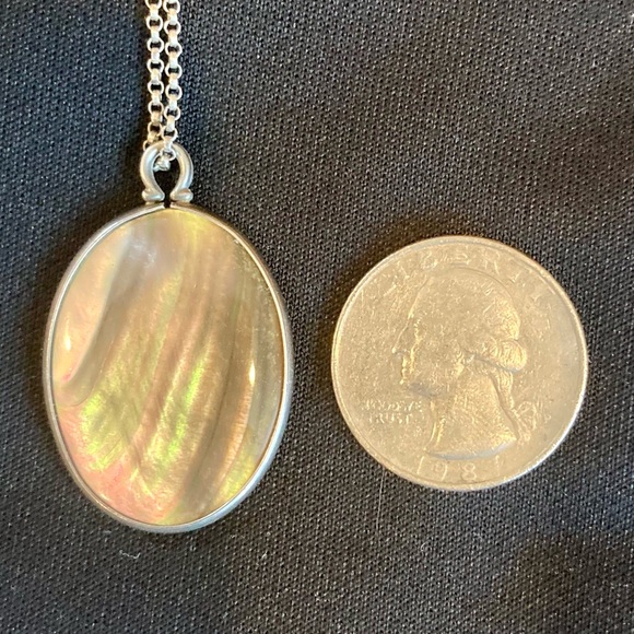 Paua Shell Necklace - Picture 4 of 4